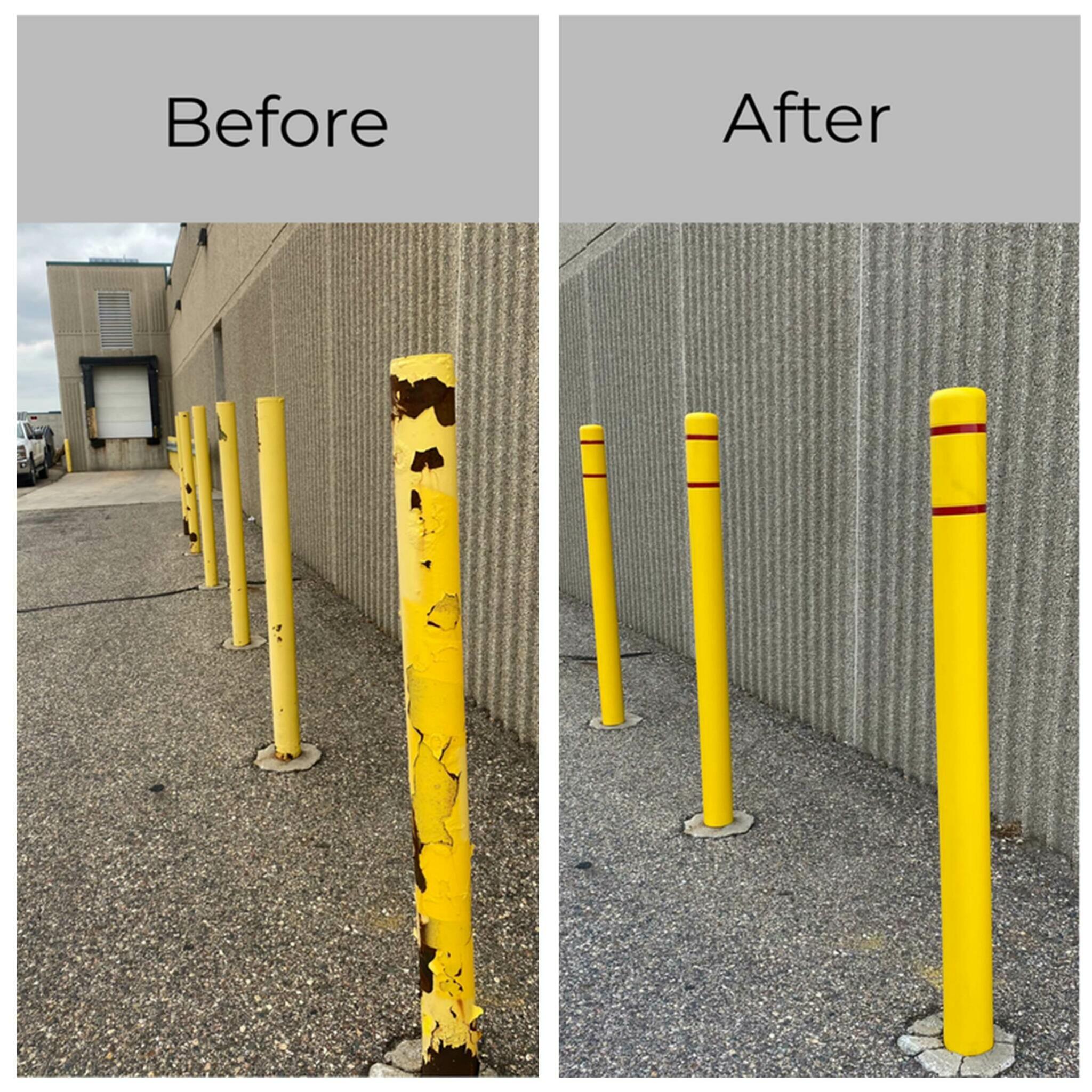 Post Guard Bollard Covers Powersports Dealer Supply