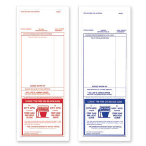PW-588 Paper Bak™ Reconciliation/Addendum Stickers