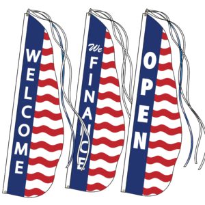 PW-871 Patriotic Feather Dancer® Message Flag Kits