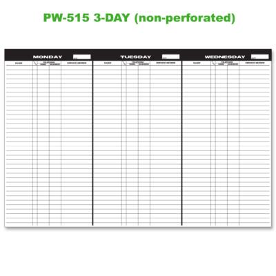 Service Appointment Pads