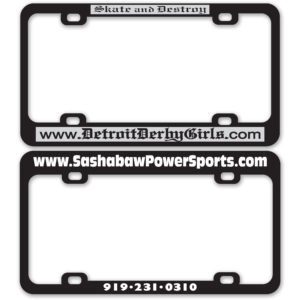 License Plate Frames (Silk Screened) (PW-705 – PW-706)