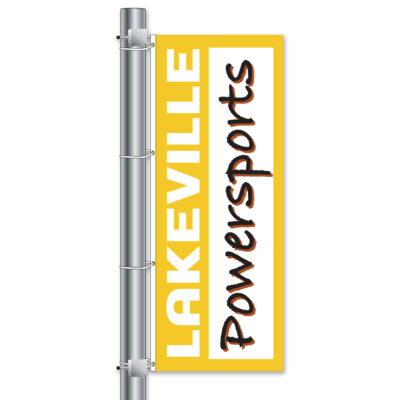 Custom Vertical Nylon Pole Flags