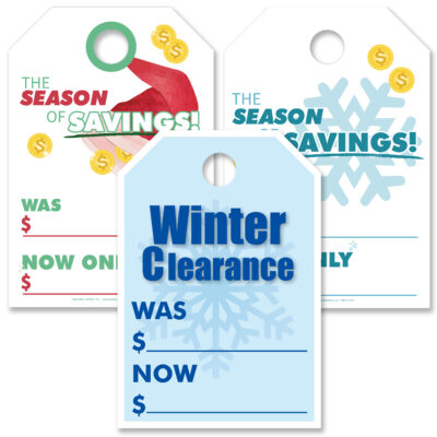 Full-Color Stock Hang Tags