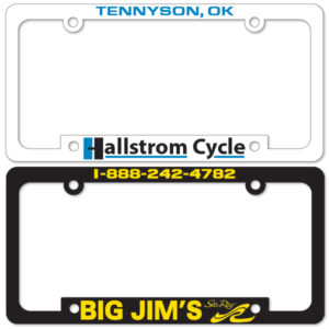 License Plate Frames (Silk Screened) (PW-713 – PW-714)
