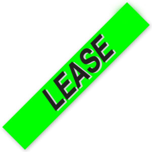 PW-221L1 – LEASE  Windshield Slogan Signs