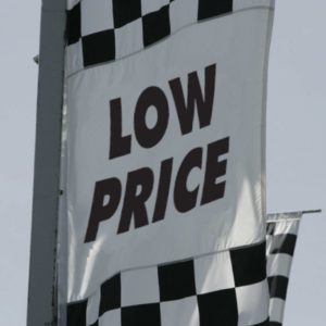 PW-630 Checkered Pole Flags with Slogans