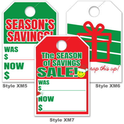 2-Color Stock Hang Tags