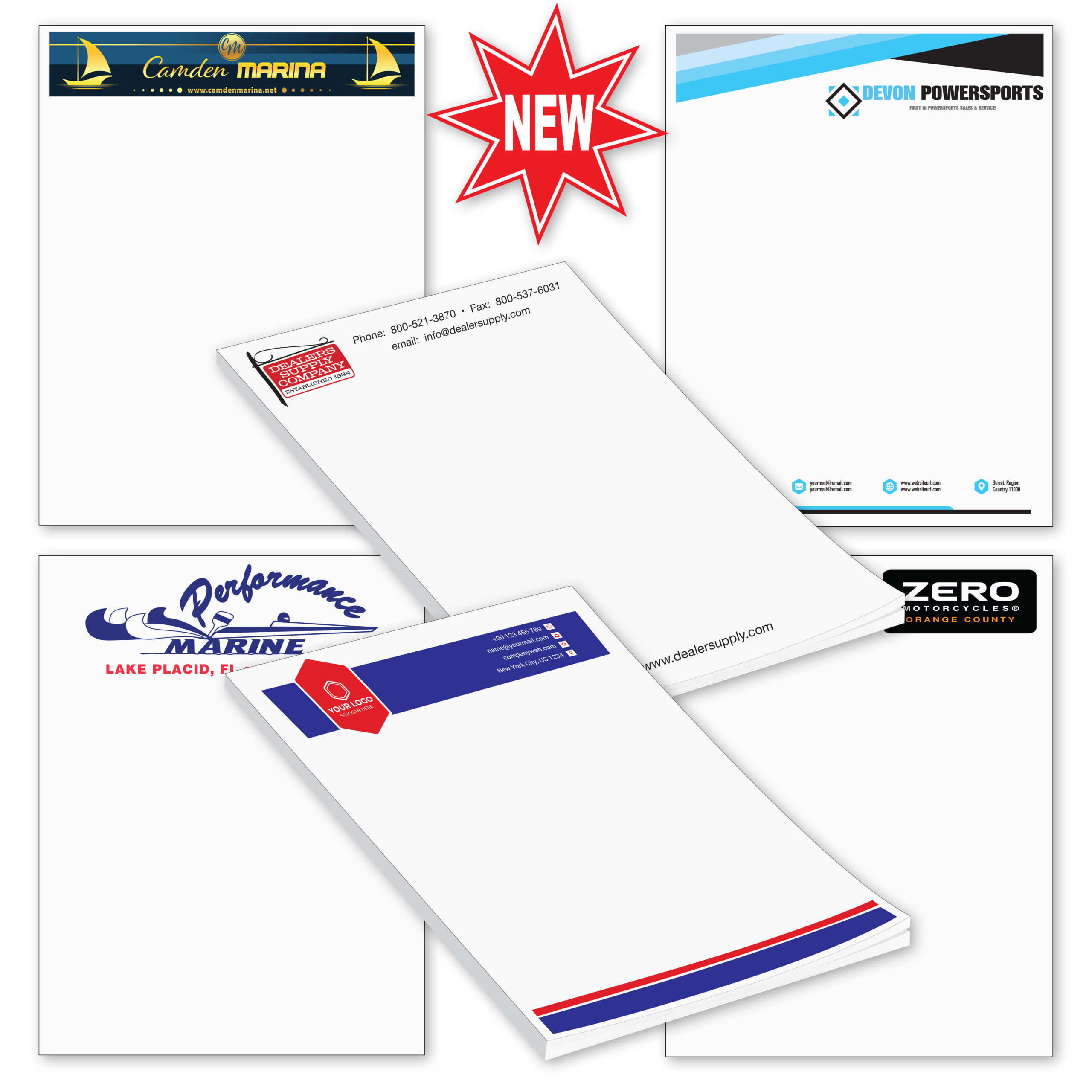 Scratch Pads 5 x 7 — Custom Logo USA