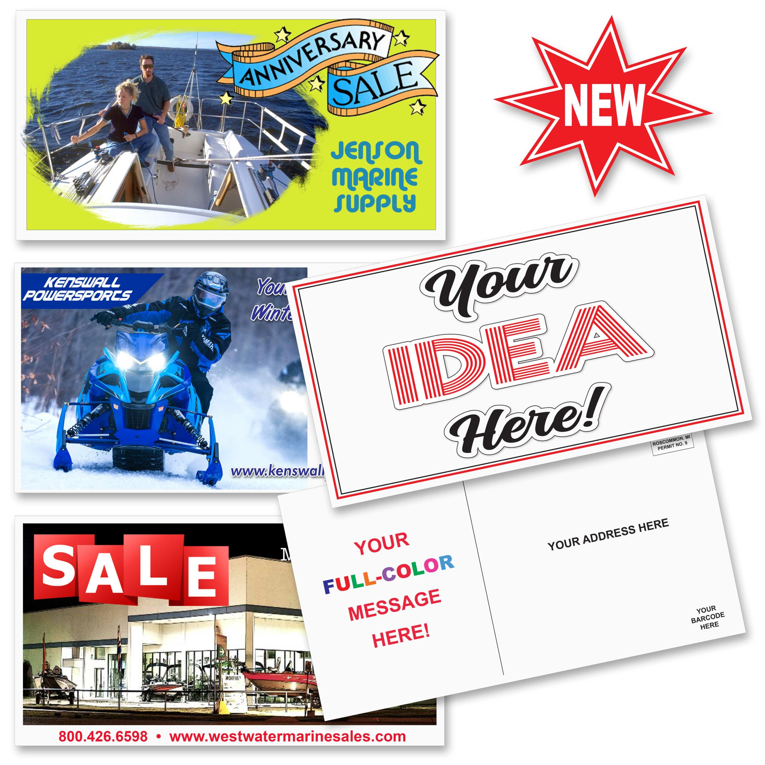 Magnetic Business Cards  Powersports Dealer Supply