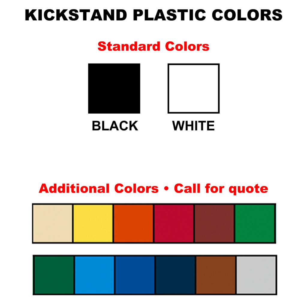 Plastic Kickstand Pads Powersports Dealer Supply