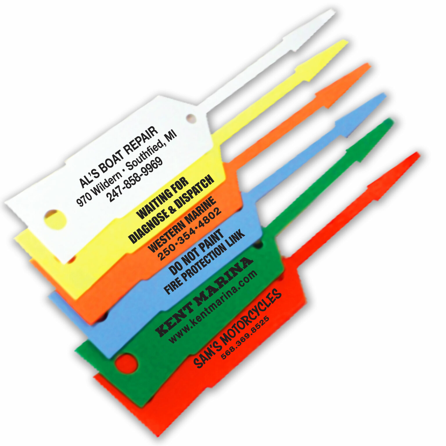 SelfLock Key Tags Powersports Dealer Supply