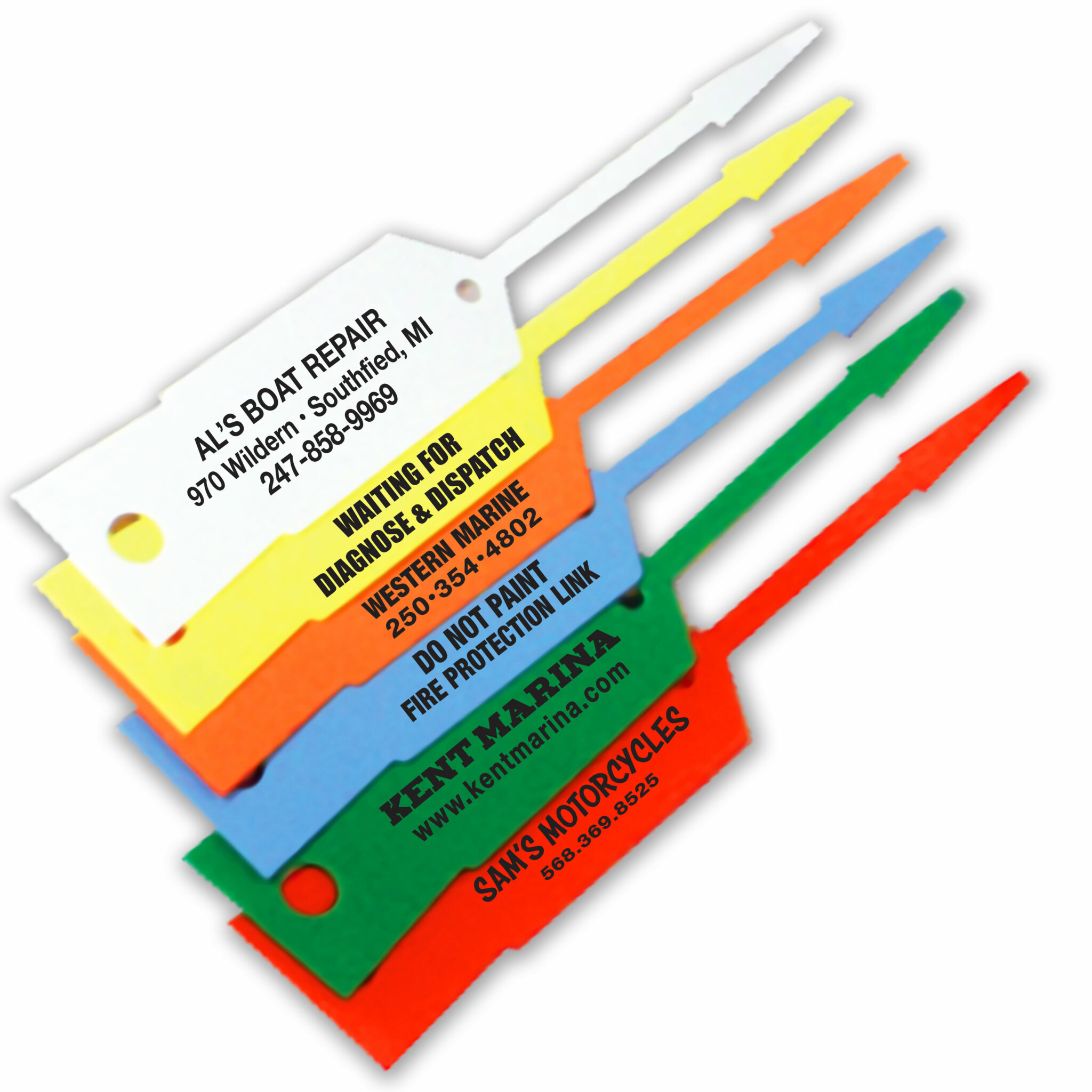 SelfLock Key Tags Powersports Dealer Supply