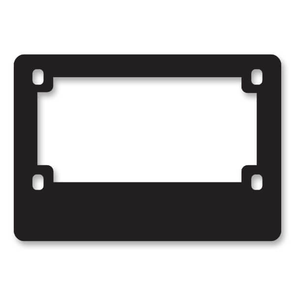 Motorcycle License Plate Frames Powersports Dealer Supply
