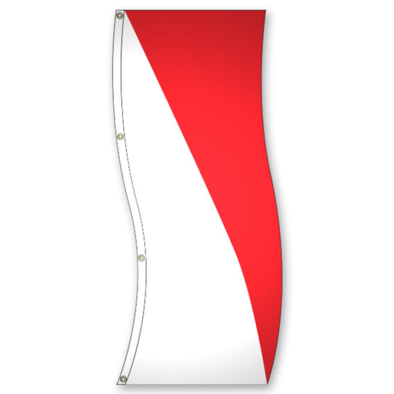 Vertical Diagonal Flags Powersports Dealer Supply