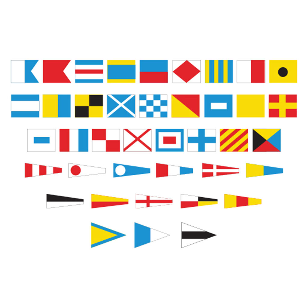 Full Set of 40 Int'l Flags - Powersports Dealer Supply