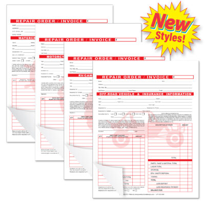 Repair Order Forms