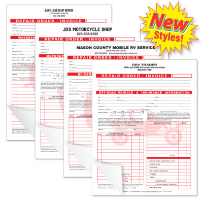 Repair Order Forms