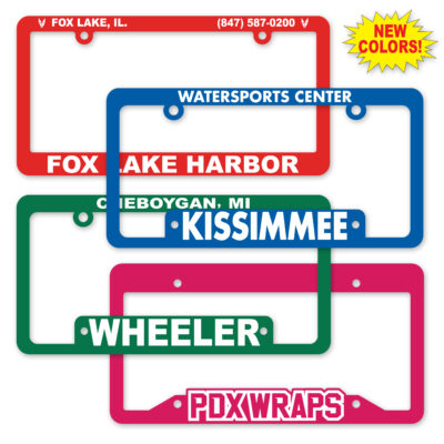 License Plate Frames