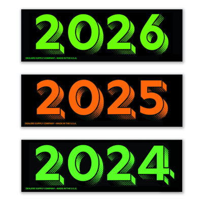 Model Year HIGHLIGHT Stickers